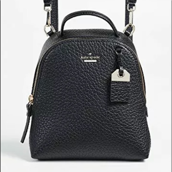 Kate spade MINI Caden carter black backpack - Picture 4 of 5